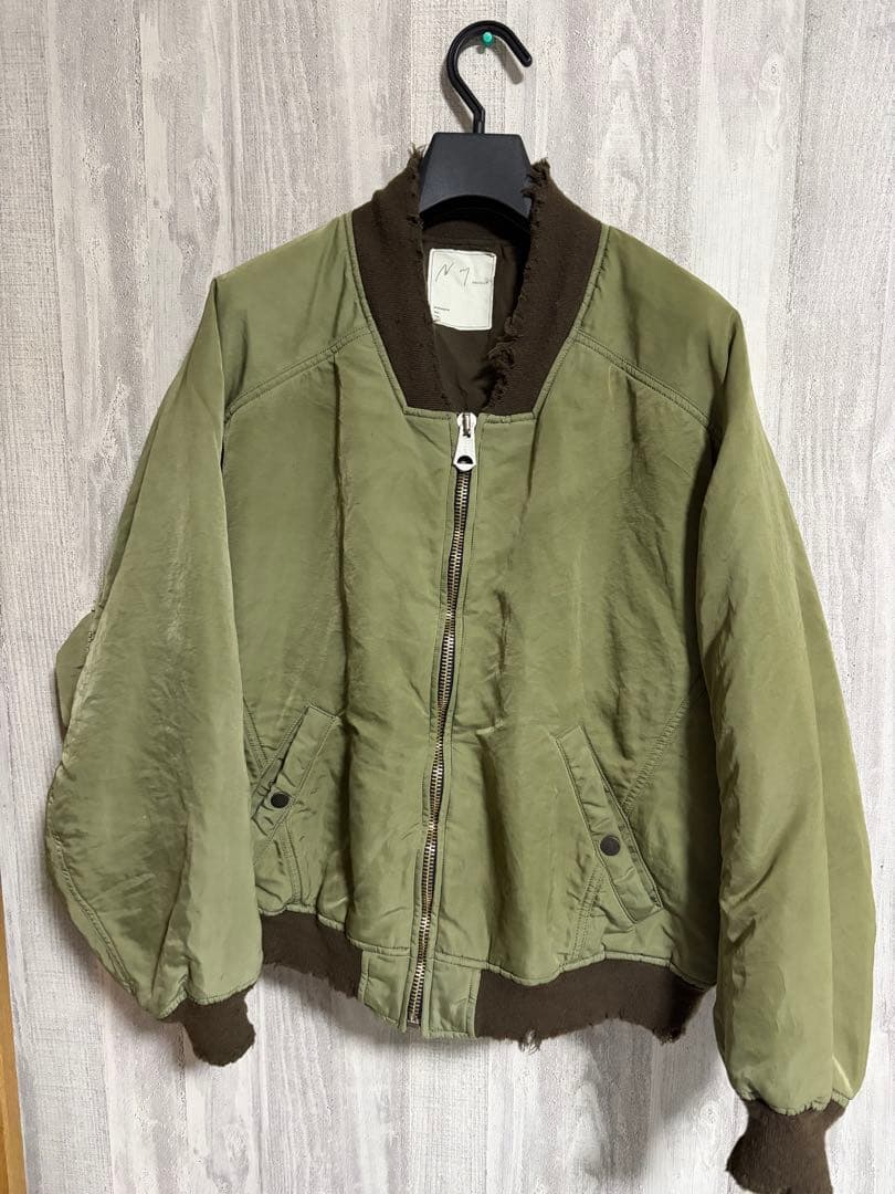 最終価格ANCELLM 25AW FADED BOMBER JACKET 1