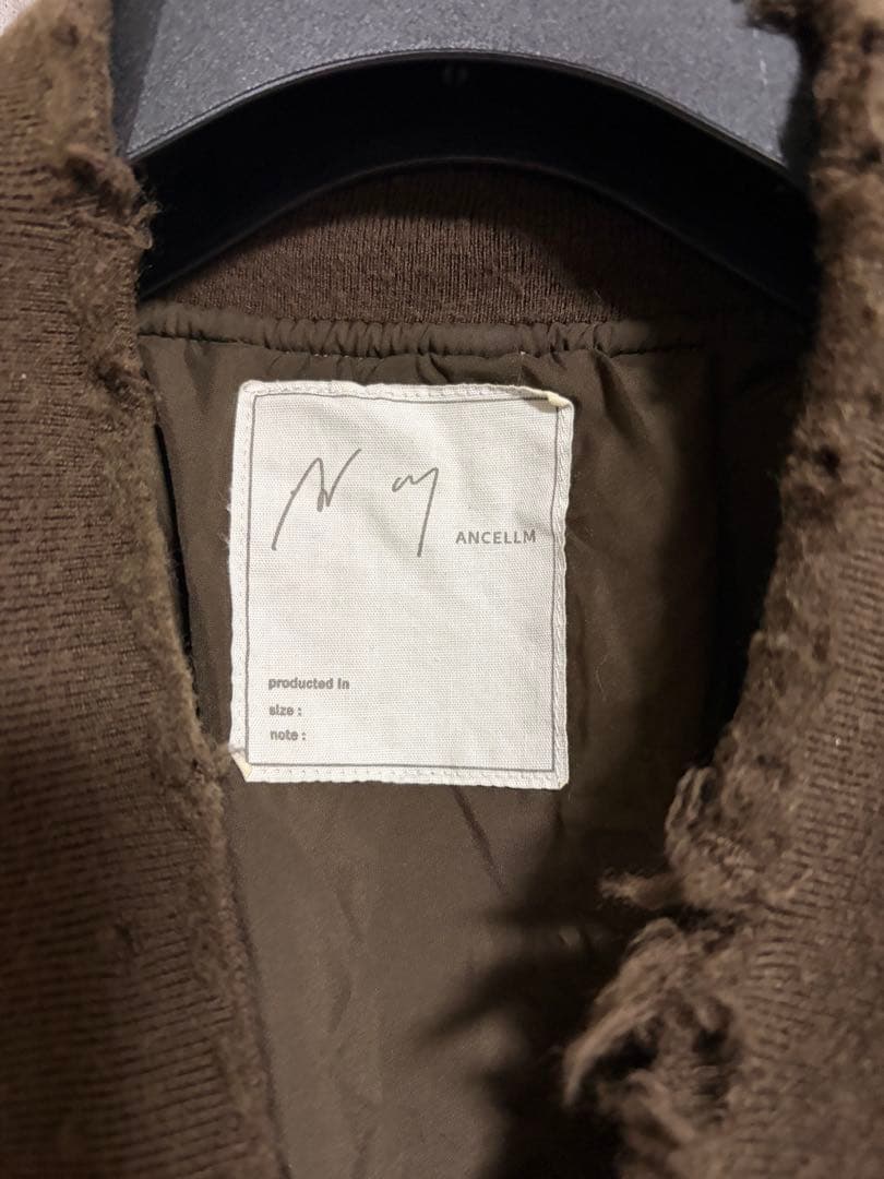 最終価格ANCELLM 25AW FADED BOMBER JACKET 1