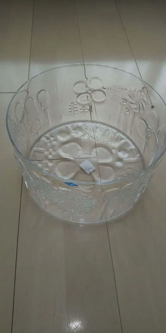 イッタラ ガラス フローラ 大サイズ ボウル