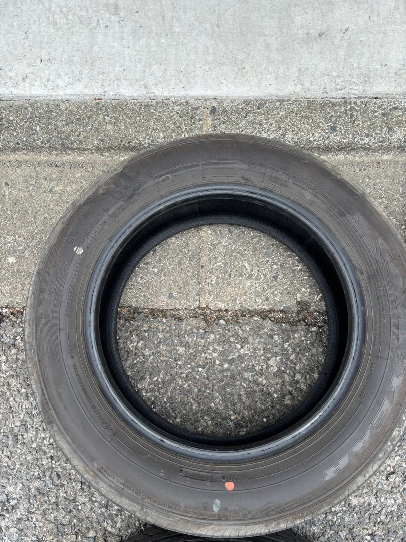 9部山◆Good'YEAR EfficientGrip◆205/60R16◆4本