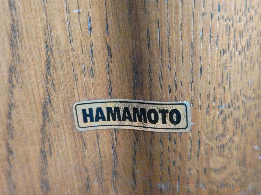 【引取り限定】浜本工芸　4点セット　①学習机本体　②椅子　③袖机　④ライト