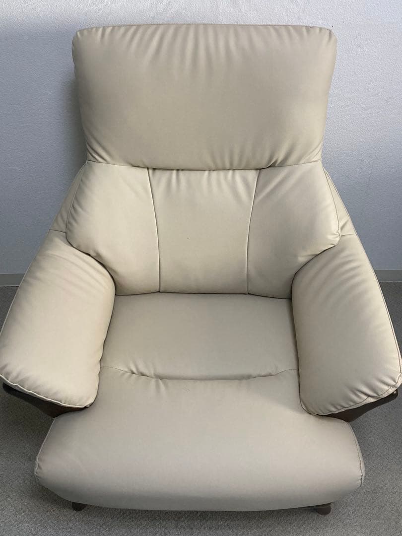 ニトリ 1人用ソファ(Nシールド コウテイ3) パーソナルチェア合皮タイプ