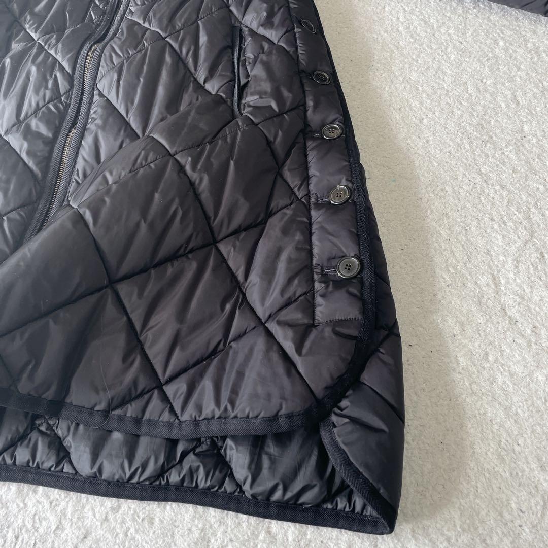 MaxMara SPORTMAX キルティング中綿コート ブラック ベルト42