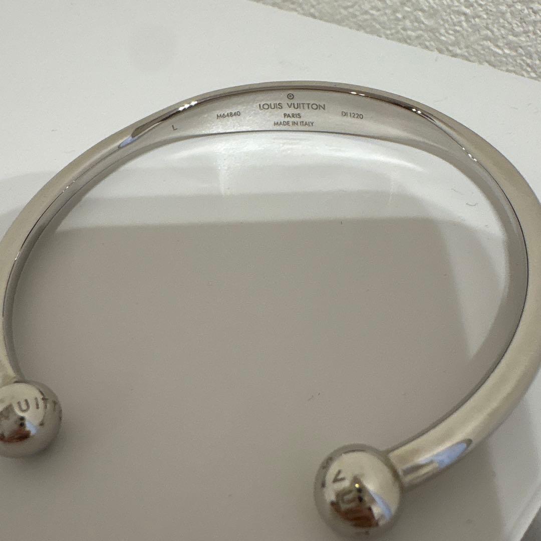 ルイヴィトン ブレスレットバングル M64840 サイズL