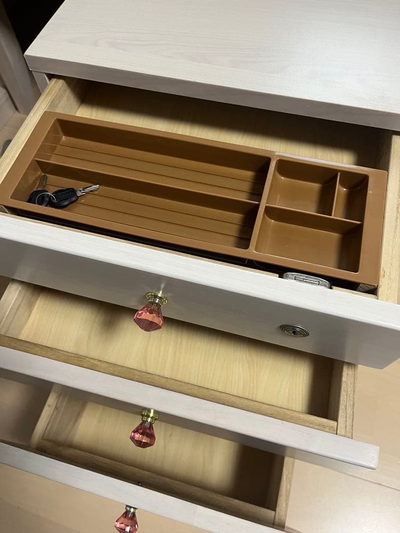 子供学習机☆3点セット☆組み替え自由☆②袖机 【引取り割引有り】