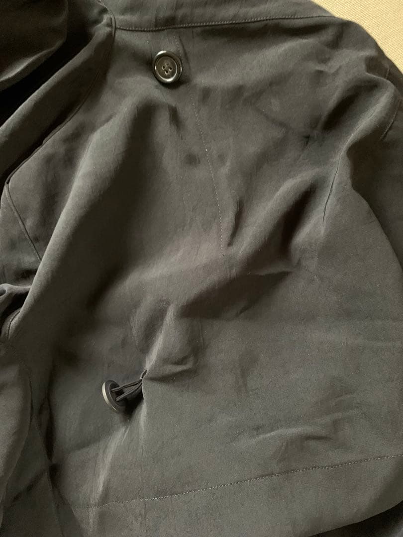 未使用　萌 MOYURU ショート丈　ジャケット　オーバーサイズ　ブラック