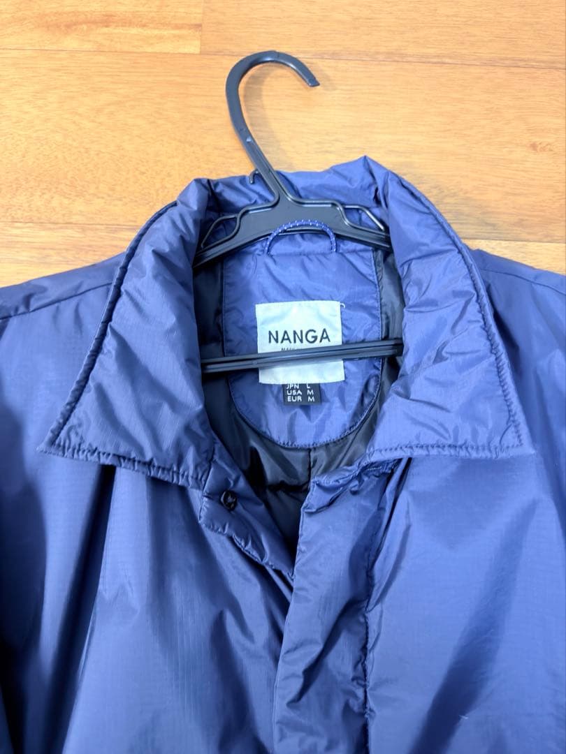 NANGA ダウンコート ネイビー L