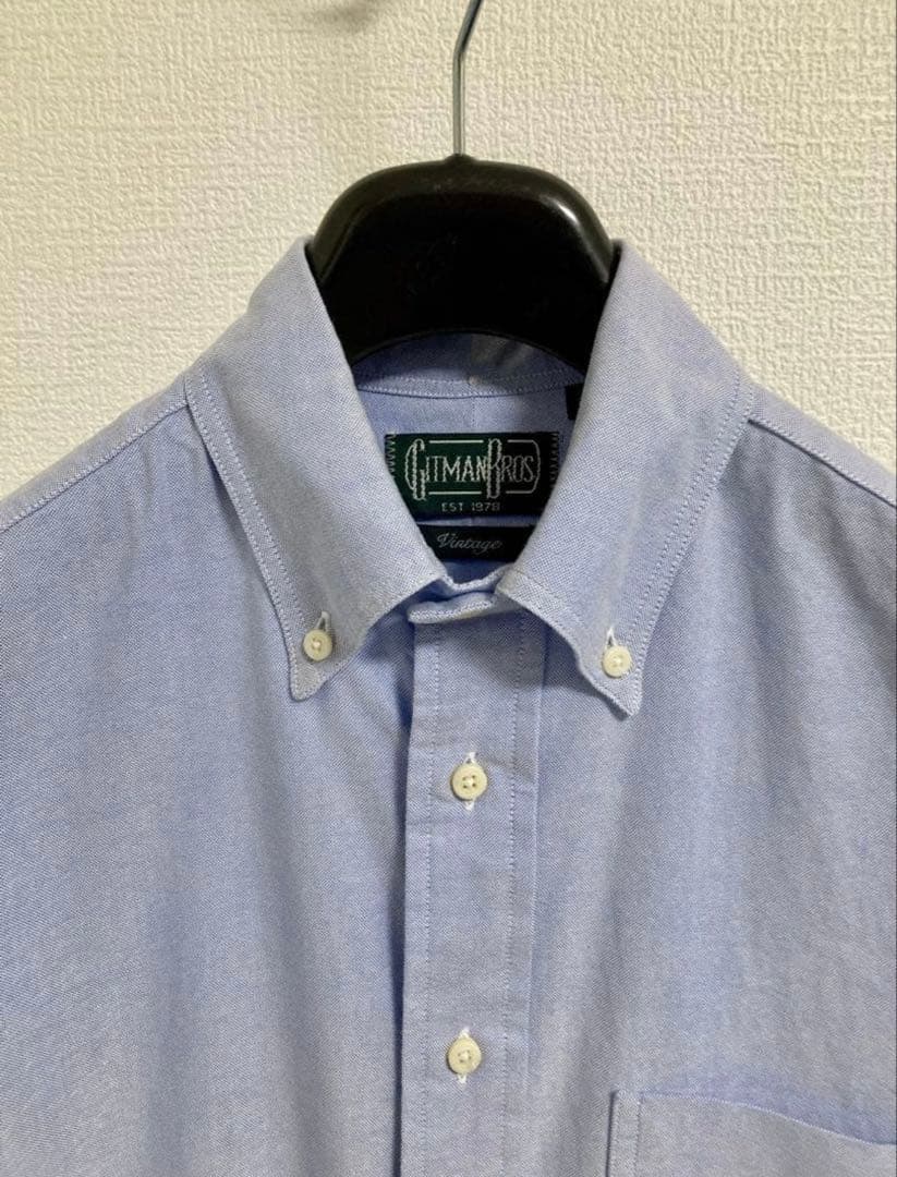 美品　USA製　ギットマンヴィンテージ オックスフォードボタンダウンシャツ