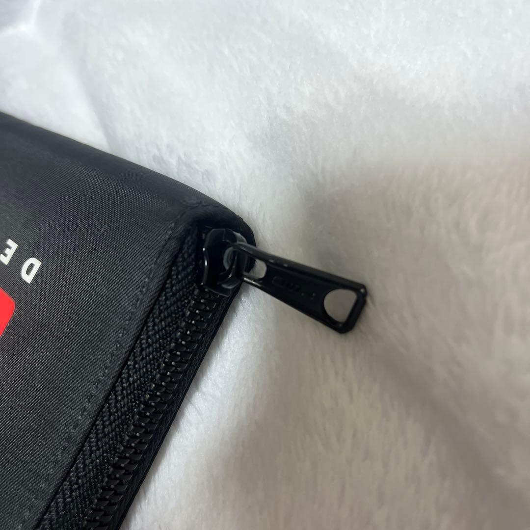 ディーゼル DIESEL 長財布 ラウンドファスナー ブラック