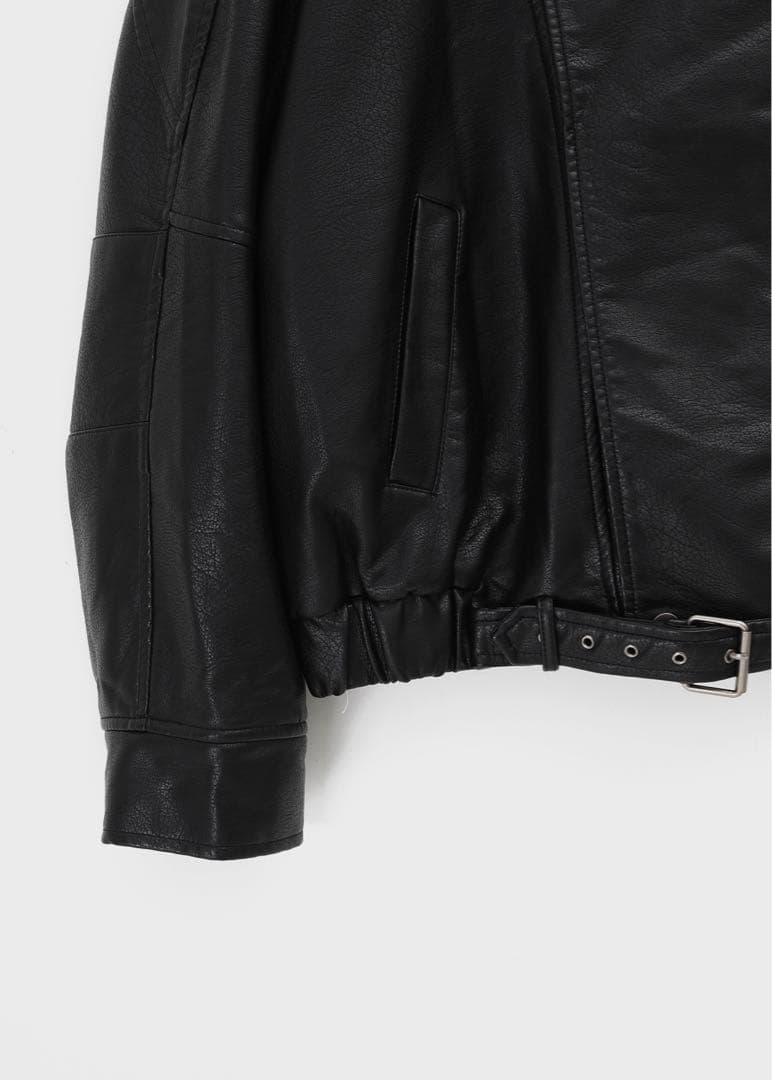 black up ブラックアップ　レザージャンパー ライダース