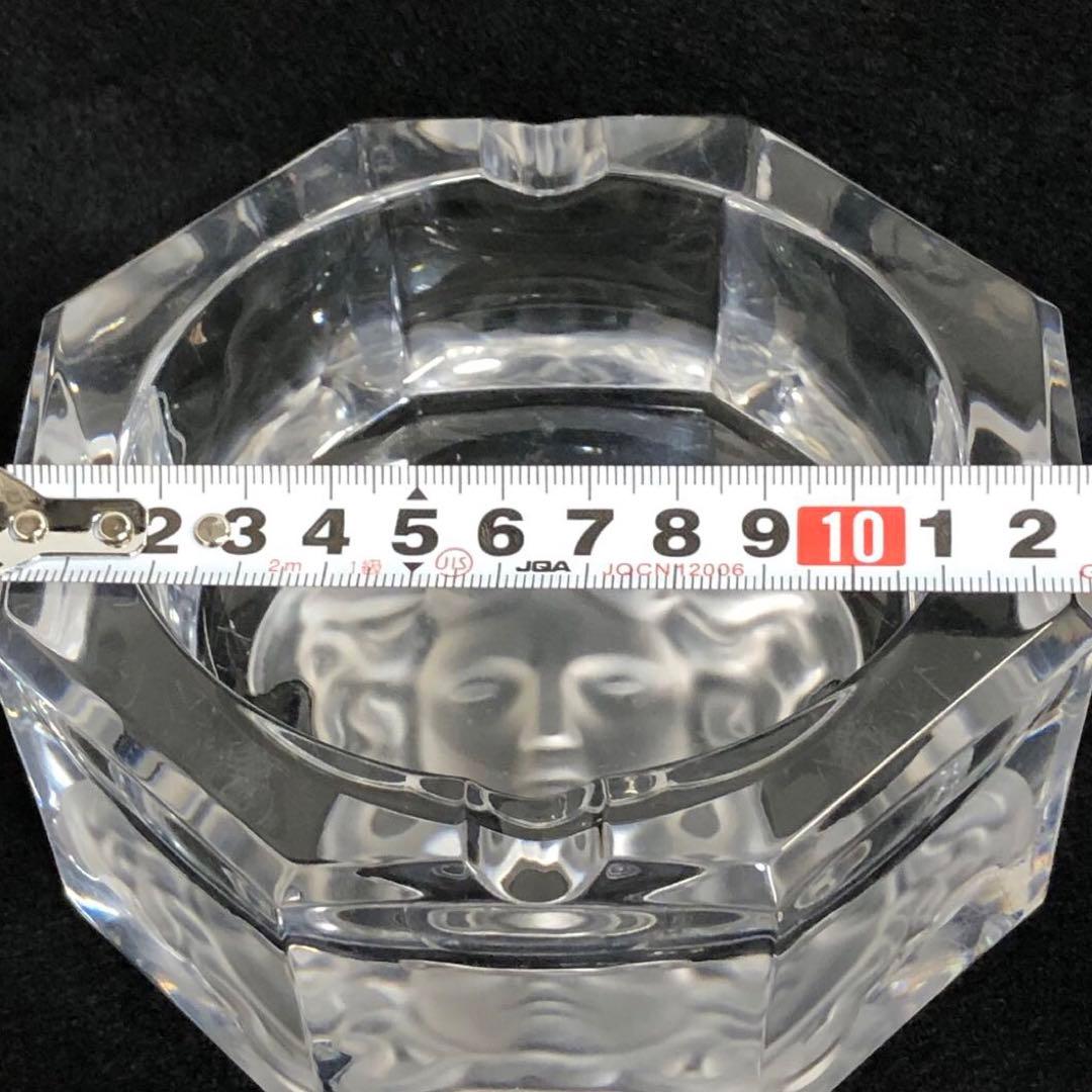 VERSACE ヴェルサーチ　メデューサ　ガラス灰皿　アッシュトレイ