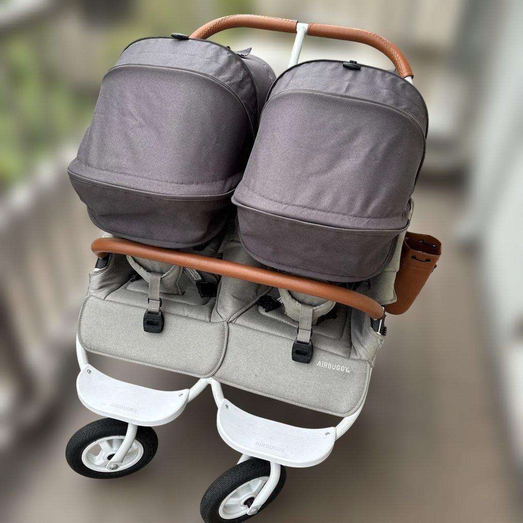 エアバギー ココダブル　フロムバース 純正マット付き2人用・双子用