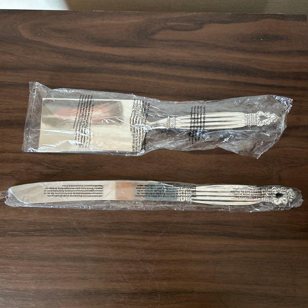 未使用品！ゴディンガーシルバーアート　ホステスサービングセット5ピース　シルバー