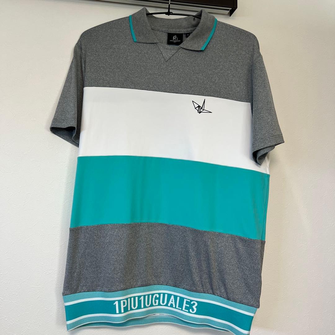 1PIU1UGUALE3 ゴルフ ポロシャツ　サイズｖ