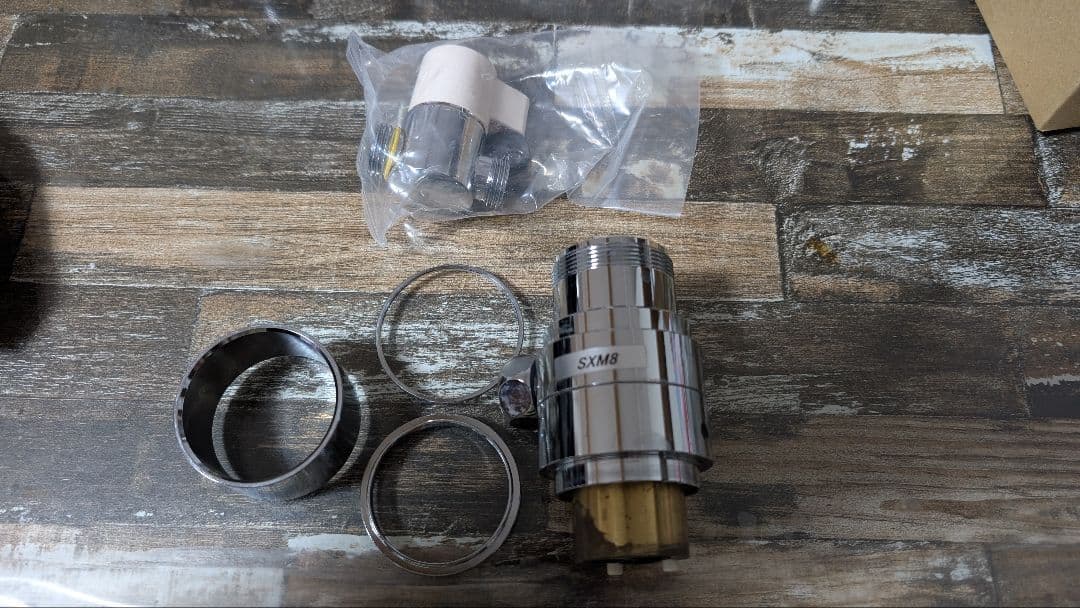 分岐水栓 NSJ-SXM8 とおまけで JF-AD466SYX-JGのジャンク