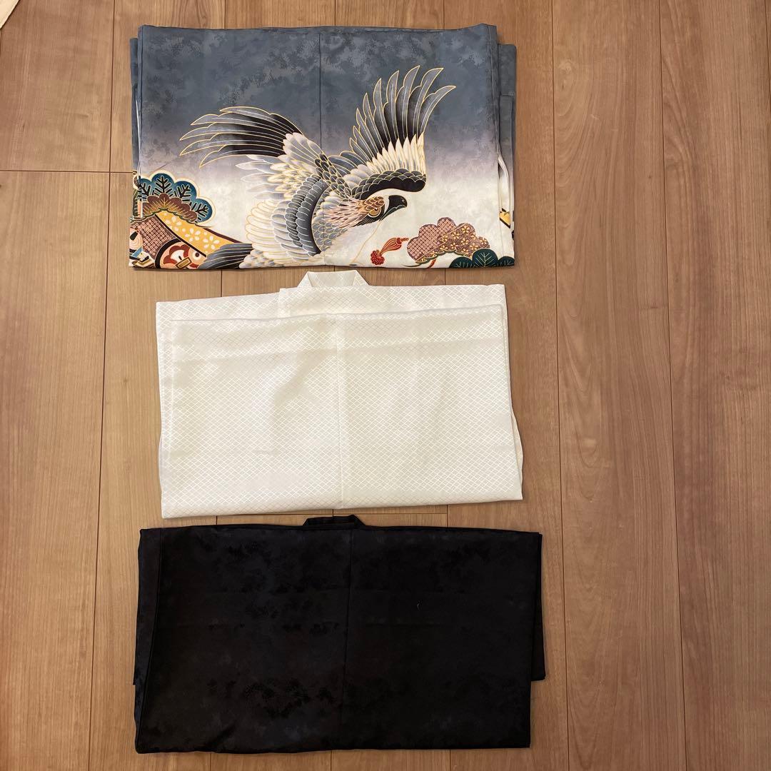 七五三 5歳　男の子　グレー系