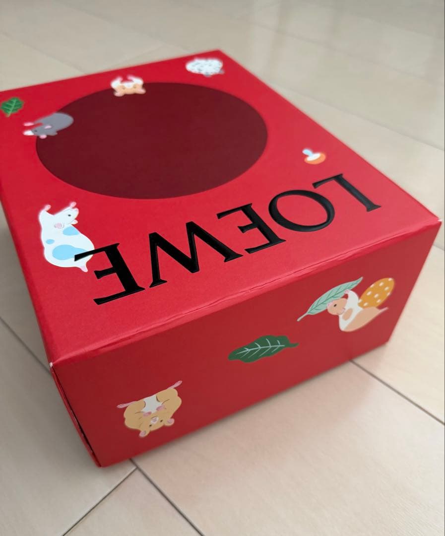 LOEWE マフラー　モヘヤ　ウール