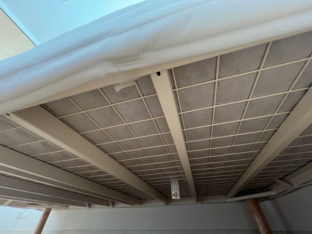 無印良品 脚付マットレス・ポケットコイル・セミダブルベッド