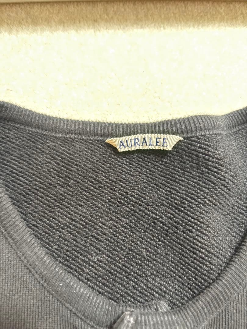 トップス AURALEE HEAVY BD SWEAT CARDIGAN 4