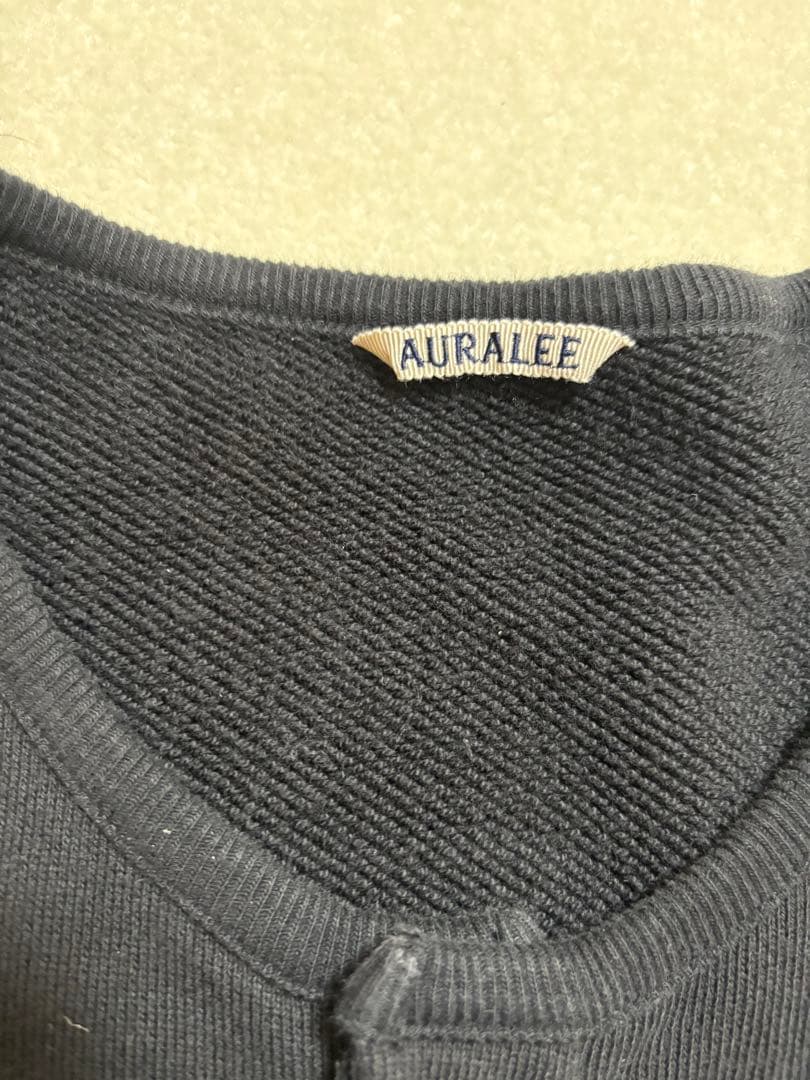 トップス AURALEE HEAVY BD SWEAT CARDIGAN 4