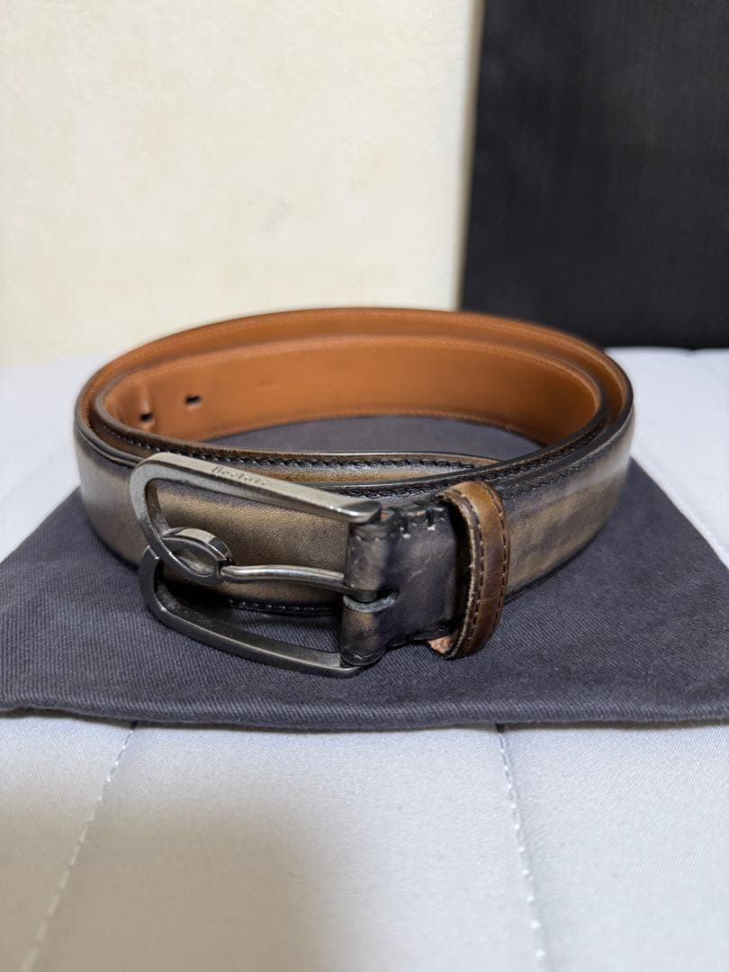 Berluti Bバックルベルト