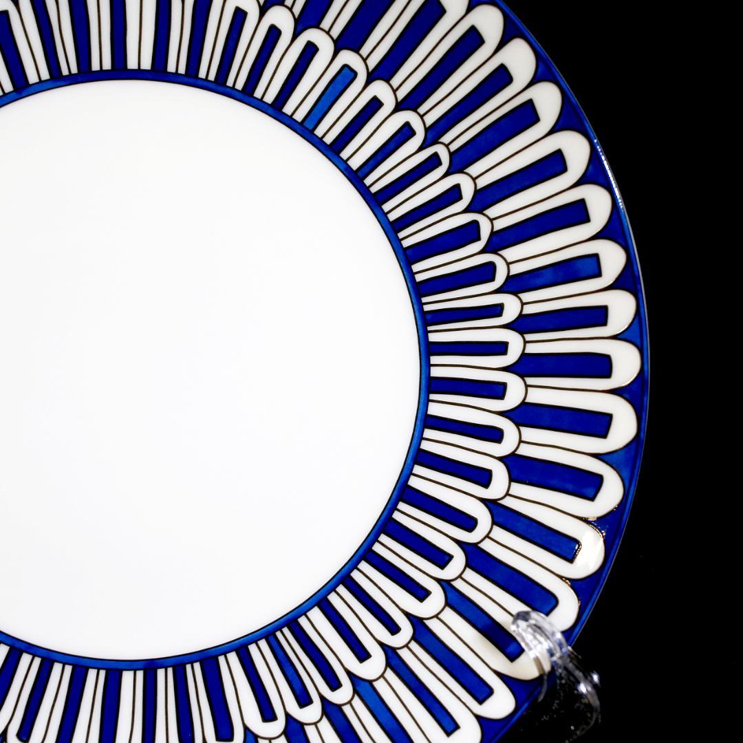 【レア極美品 ２枚】エルメス ブルーダイユール プレート 送料込み ②