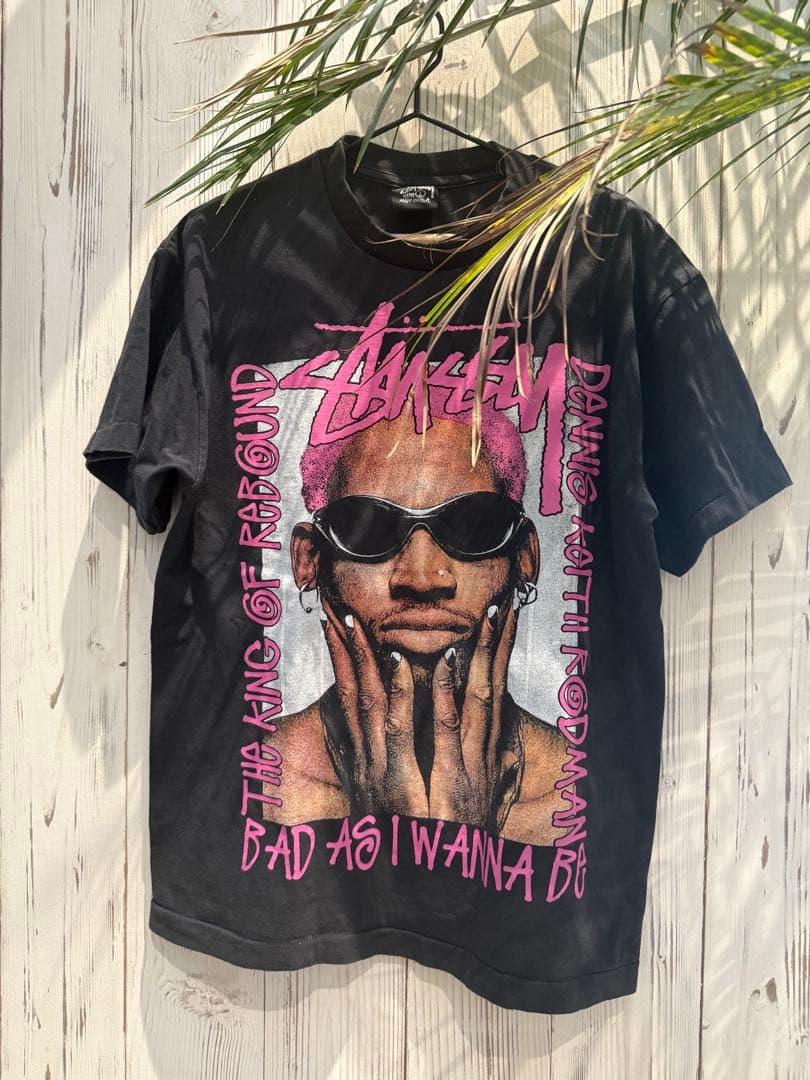 メル88874 様STUSSY × DENNIS RODMAN Tシャツ XL