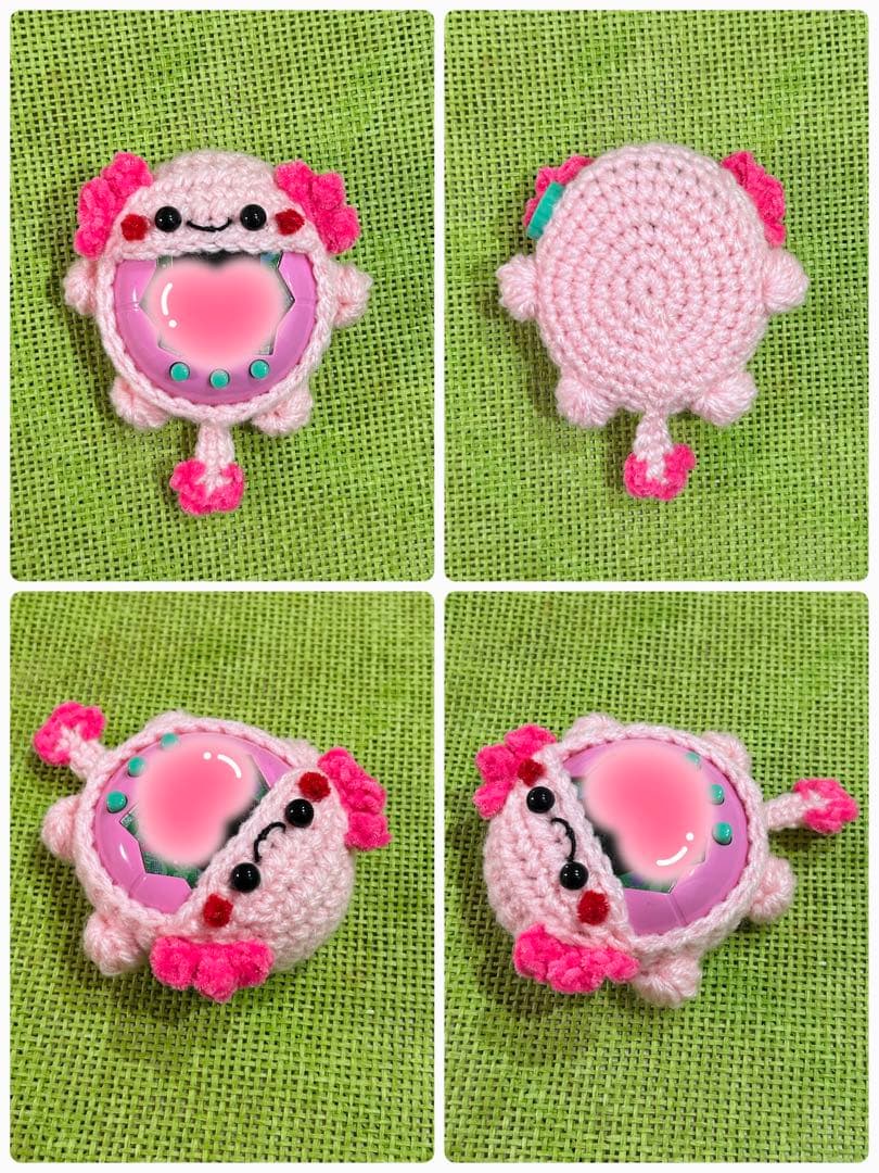 あ*る様 たまごっちパラダイスカバー　458 ウーパーちゃんリボーン