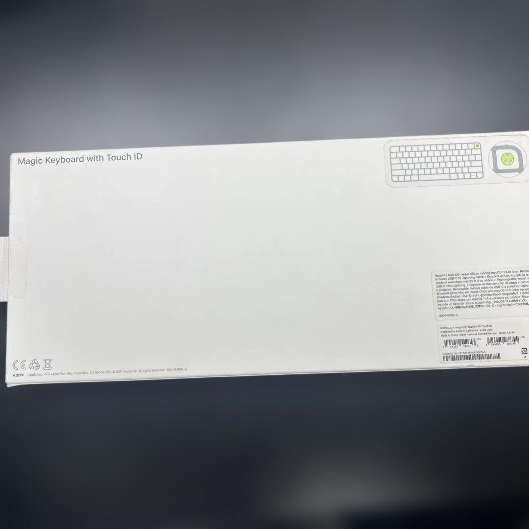 MacBookアクセサリー Magic Keyboard with Touch ID