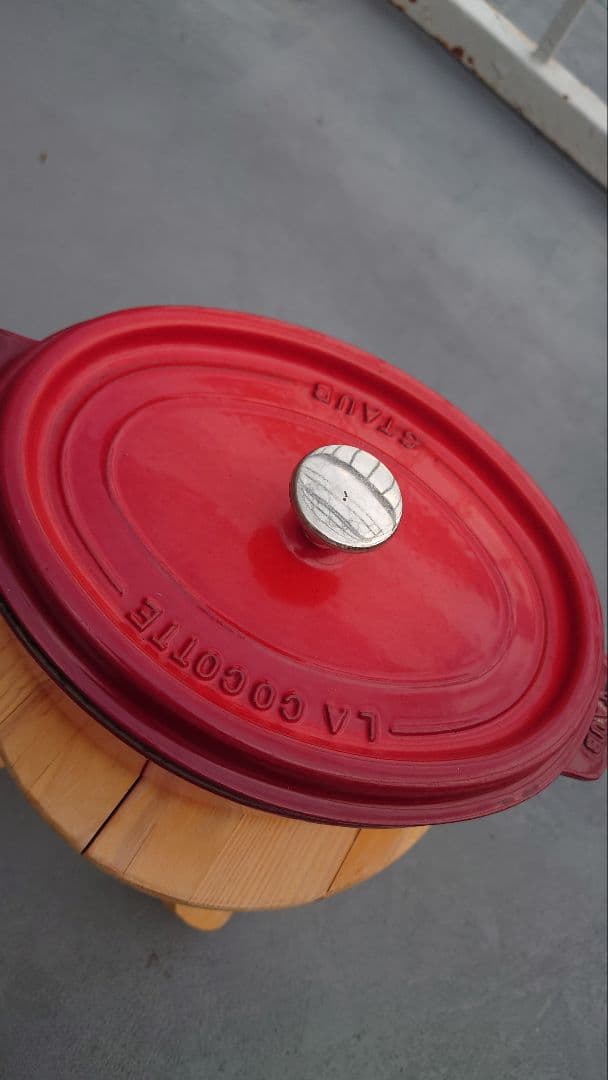 使用頻度 少ない　ストウブ ココットオーバル 23cm