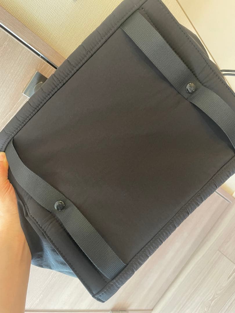 SOLPRESAキルティング ブラック マザーズバッグ