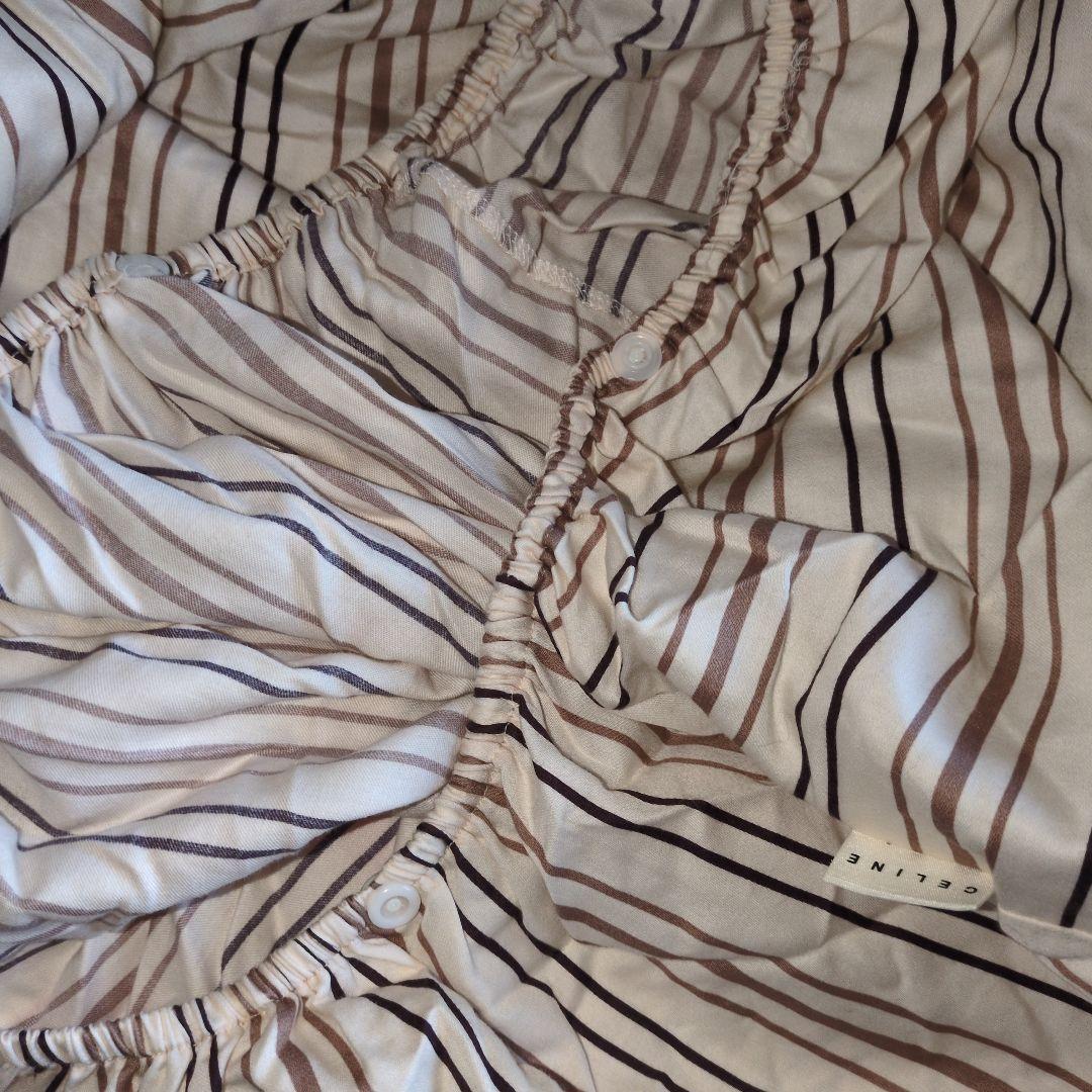 セリーヌ寝具セット　　 シングル カバー、boxシーツ✕2、枕カバー✕2