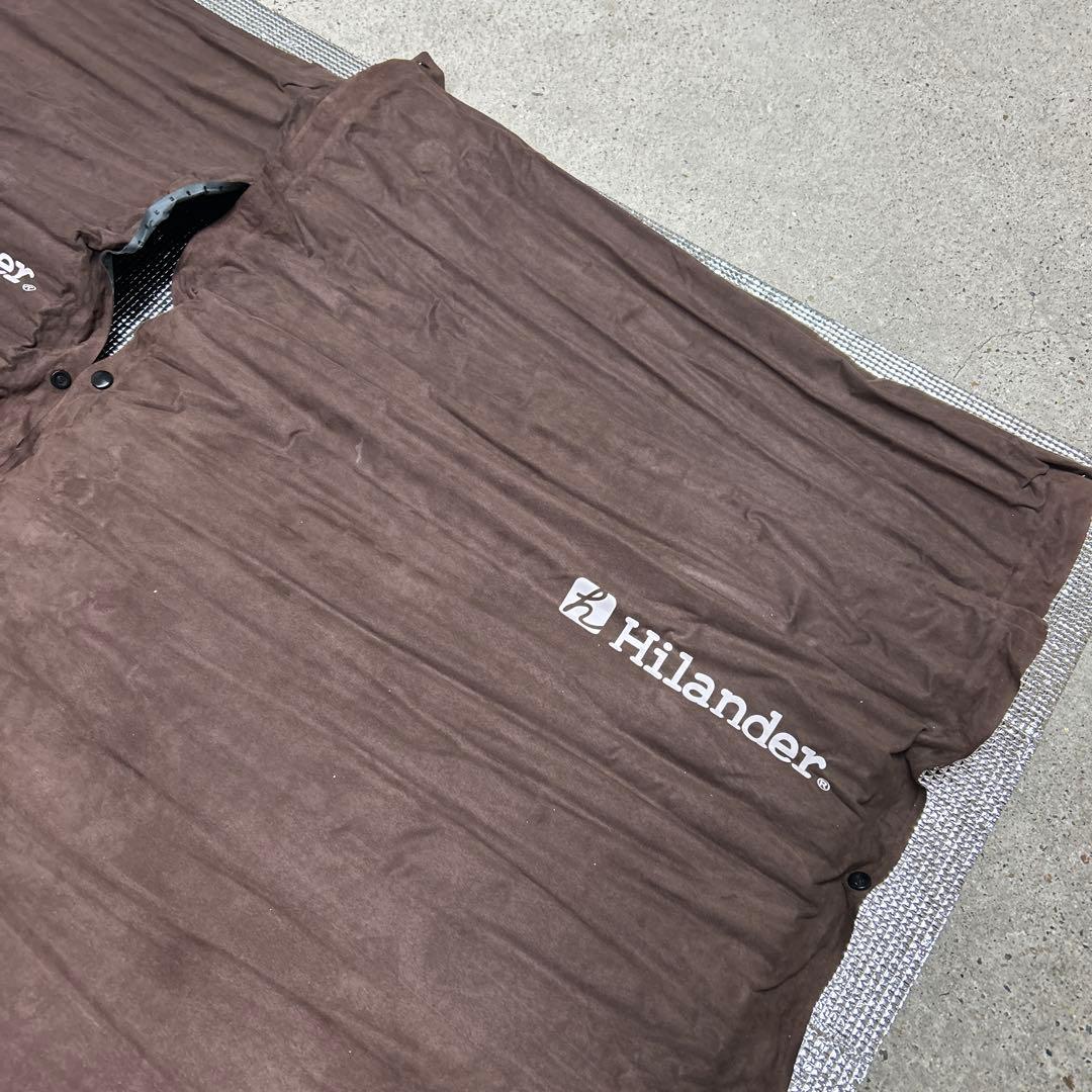 ハイランダー　スエードインフレーターマット　2個　ピロー　シングル