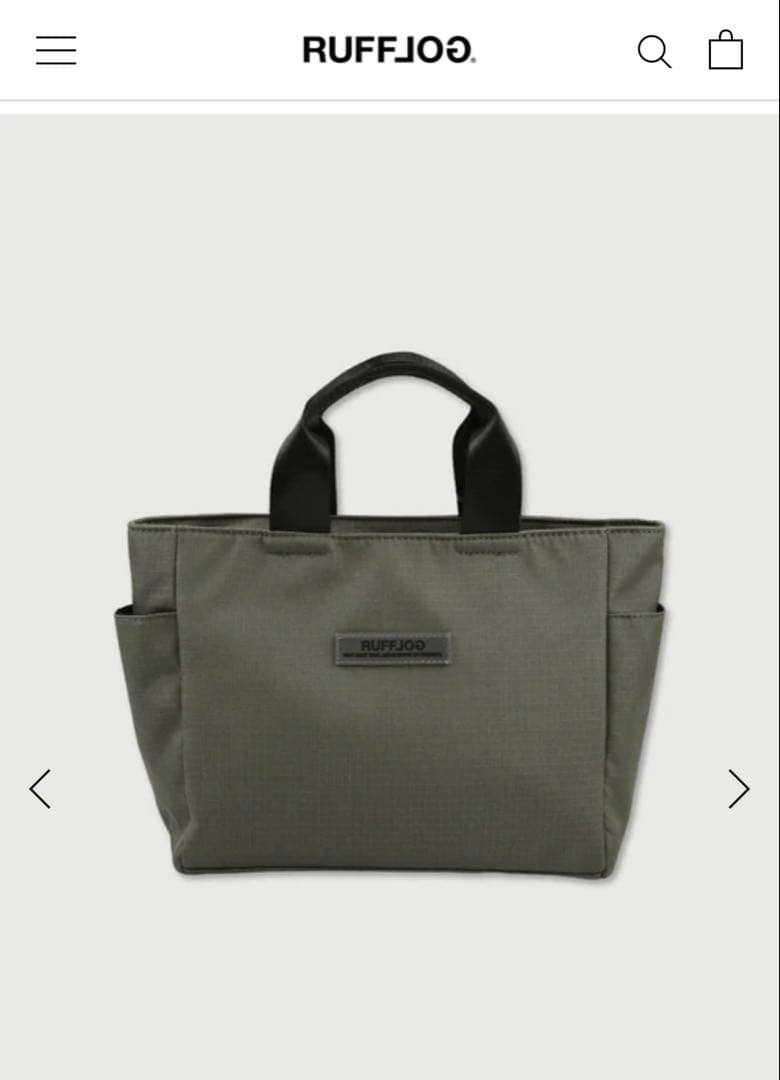 【最終】RUFFLOG ZIPPER CART BAG