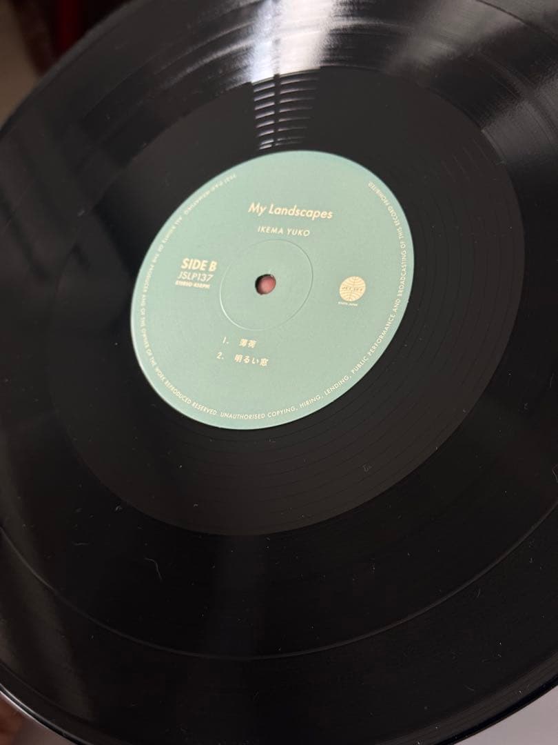 盤未使用　池間由布子　my landscape レコード2枚組