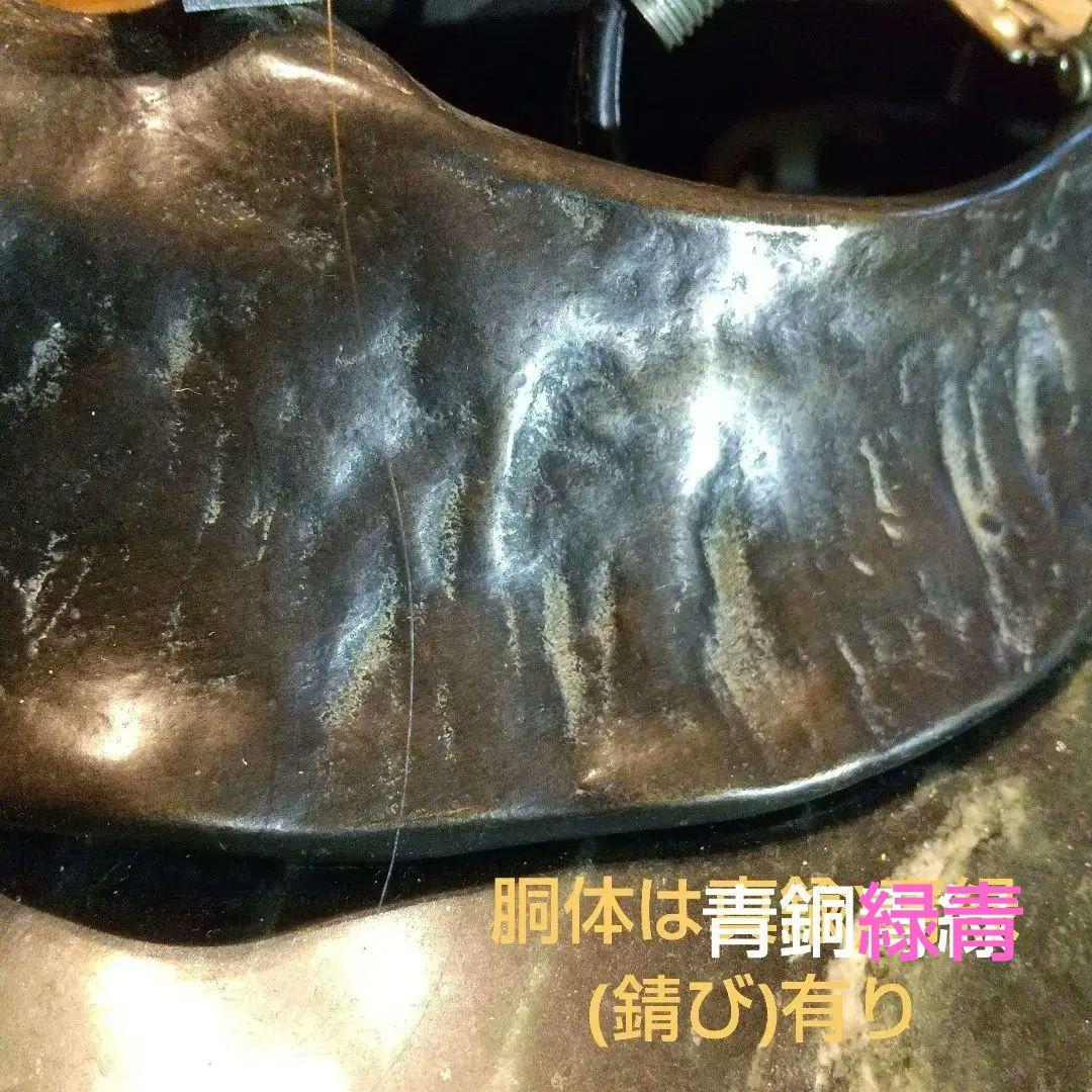 アンティークランブ ガレ マ―ブル ブロンズ