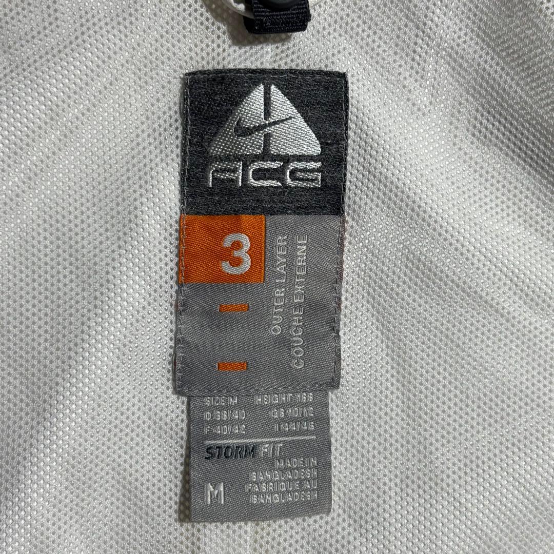 00s NIKE ACG ナイキ　マウンテンパーカー　ナイロンジャケット　白