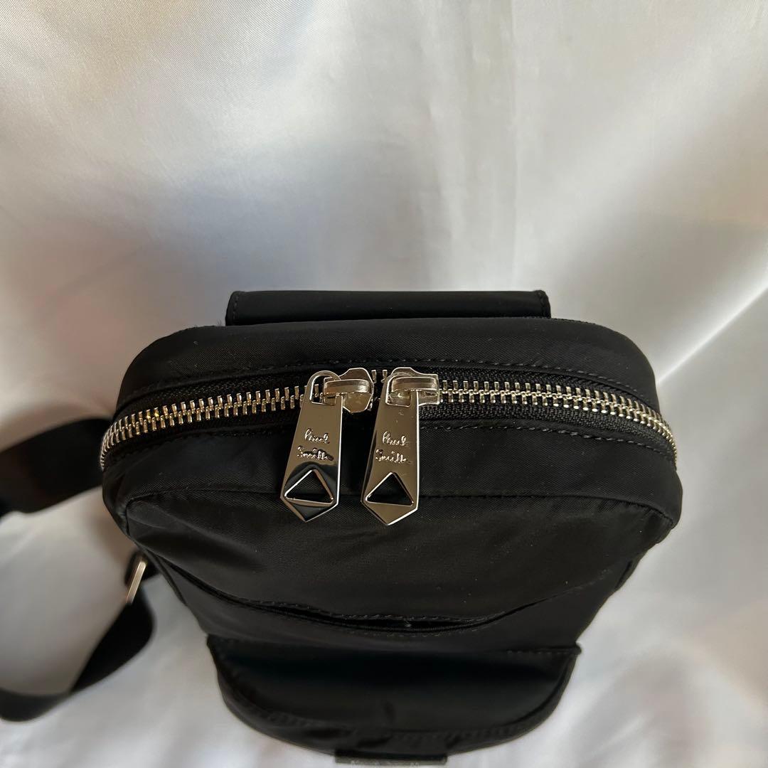 【未使用】ポールスミス PaulSmith ボディバッグ ネイビー/ブラック