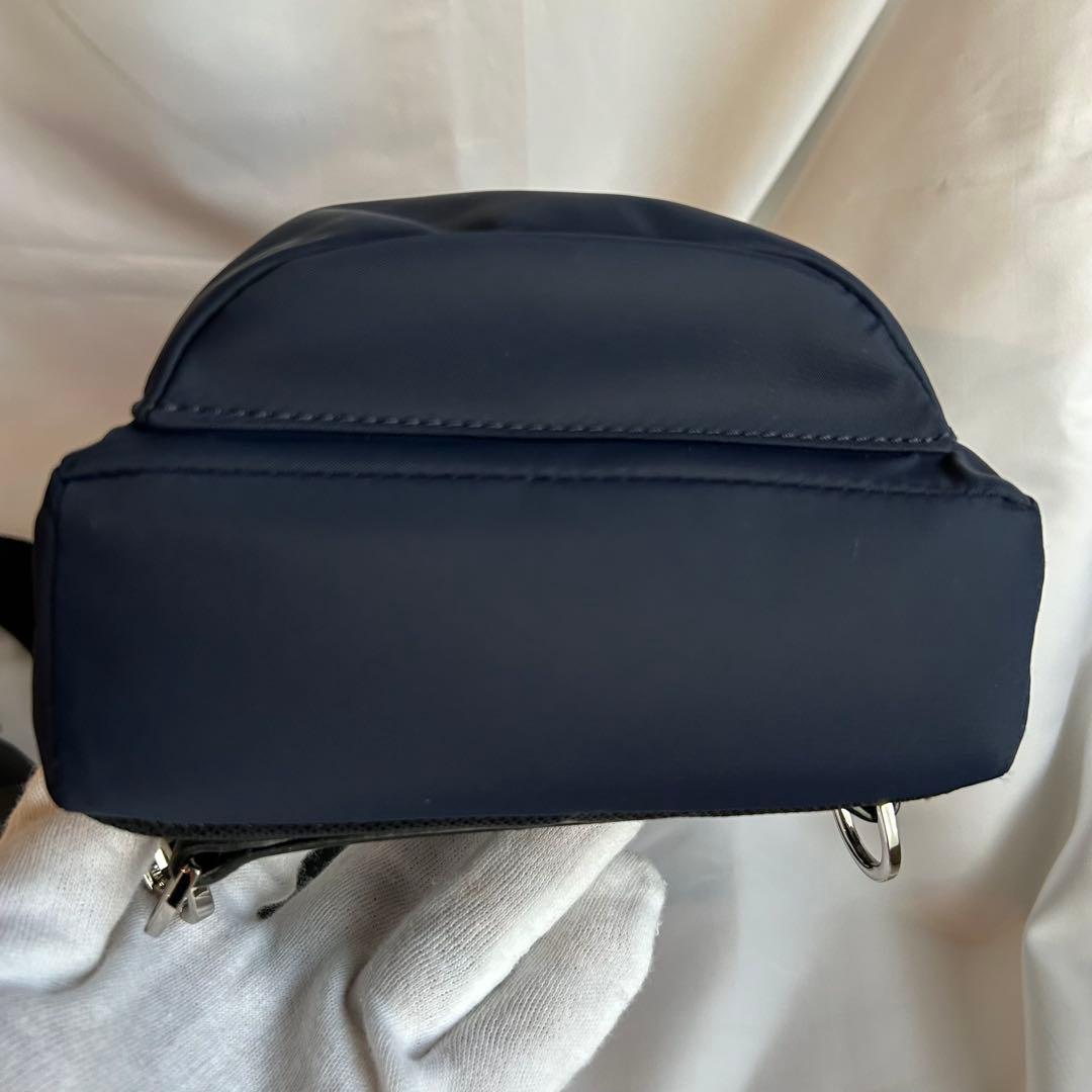 【未使用】ポールスミス PaulSmith ボディバッグ ネイビー/ブラック
