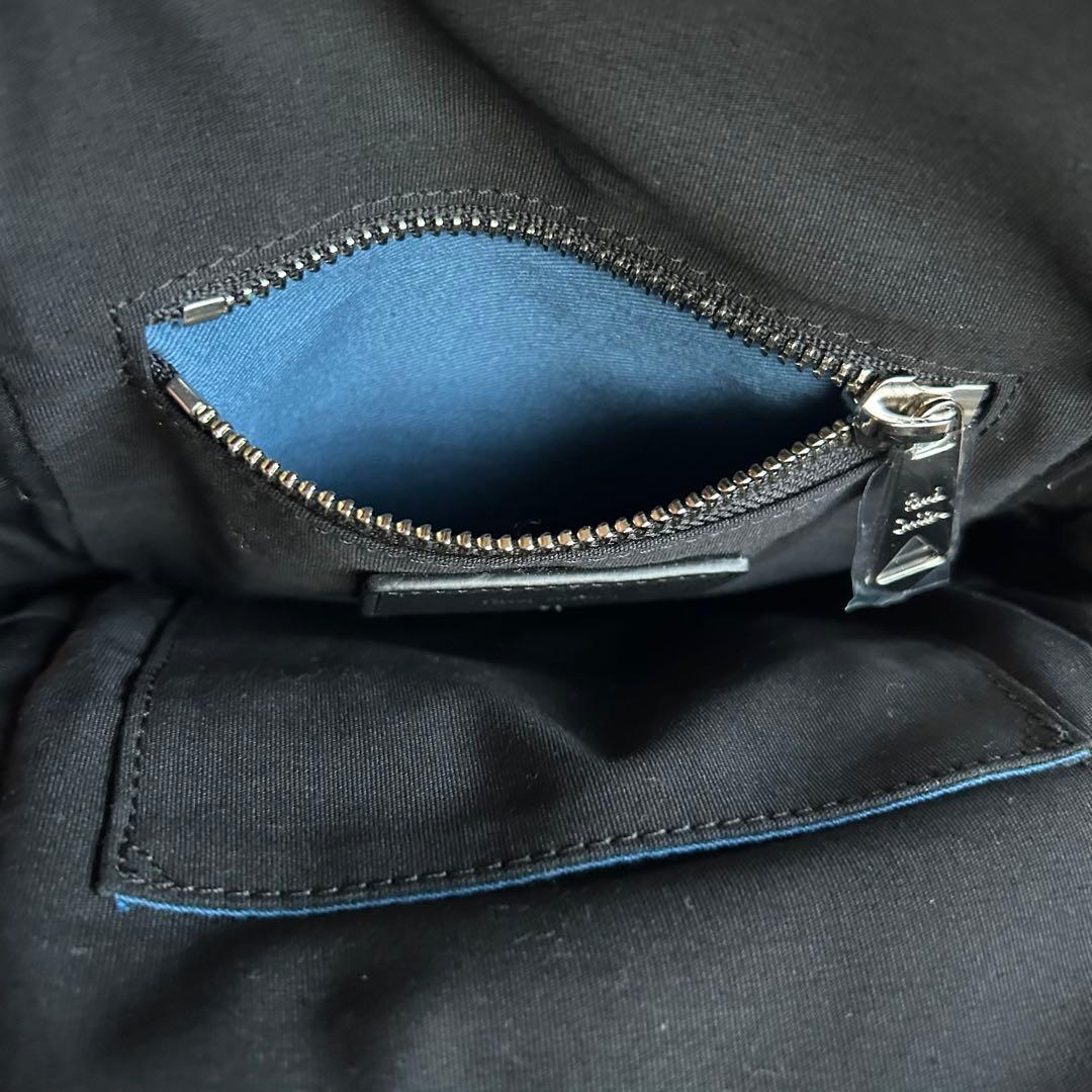 【未使用】ポールスミス PaulSmith ボディバッグ ネイビー/ブラック