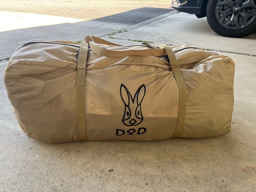 DOD カマボコテント３M（タン）　中古　状態良