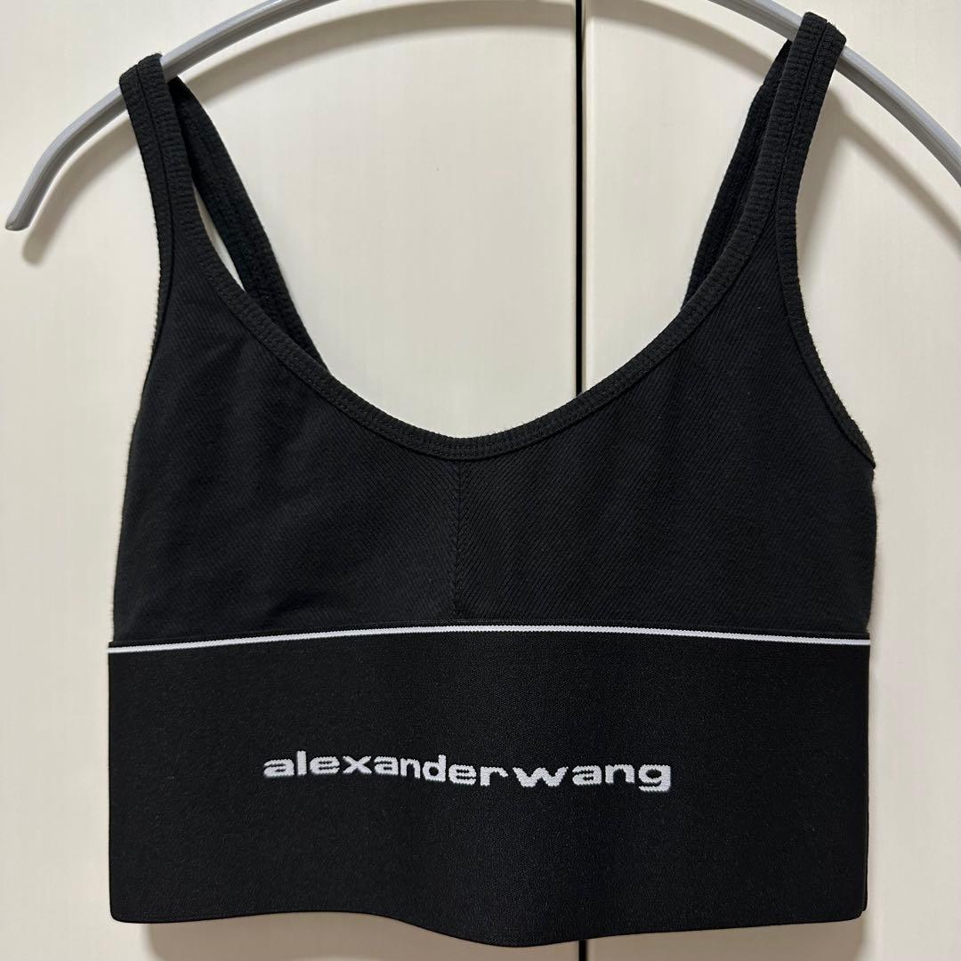 alexanderwang ブラック ブラトップ S（XS）