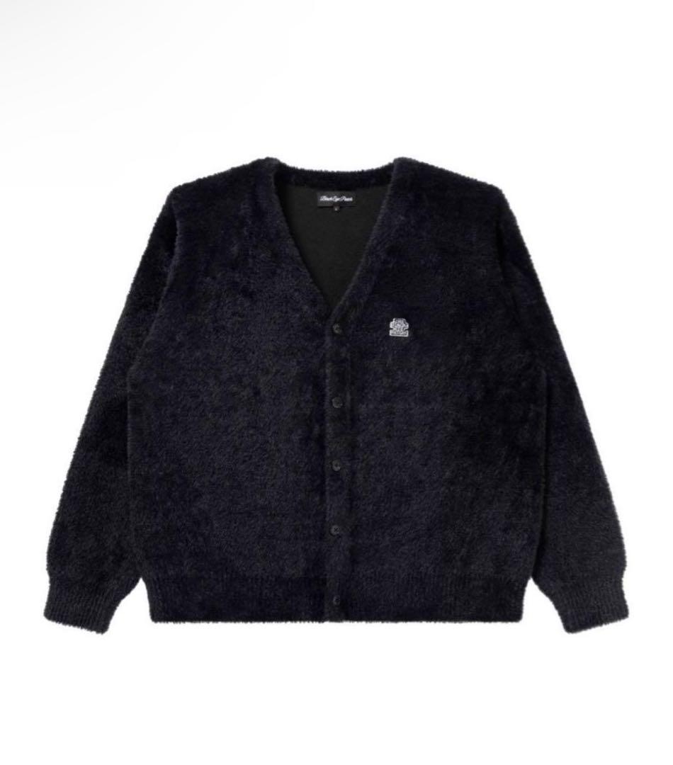 トップス BlackEyePatch/OG LABEL SHAGGY CARDIGAN