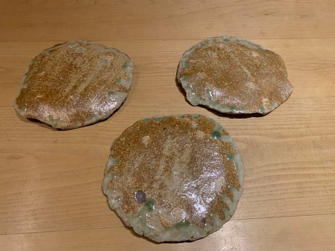 green tomatoさん専用 伊賀焼　谷本貴さん作　平皿　3枚セット