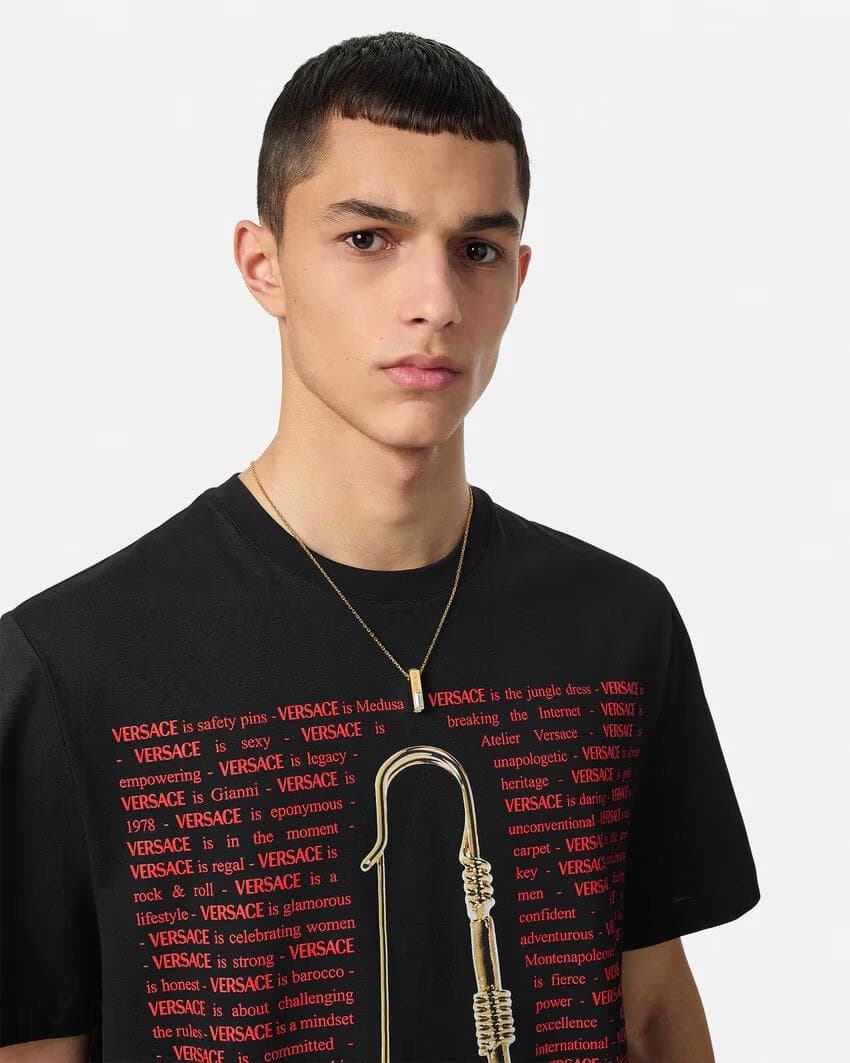 新品 VERSACE プリント Tシャツ