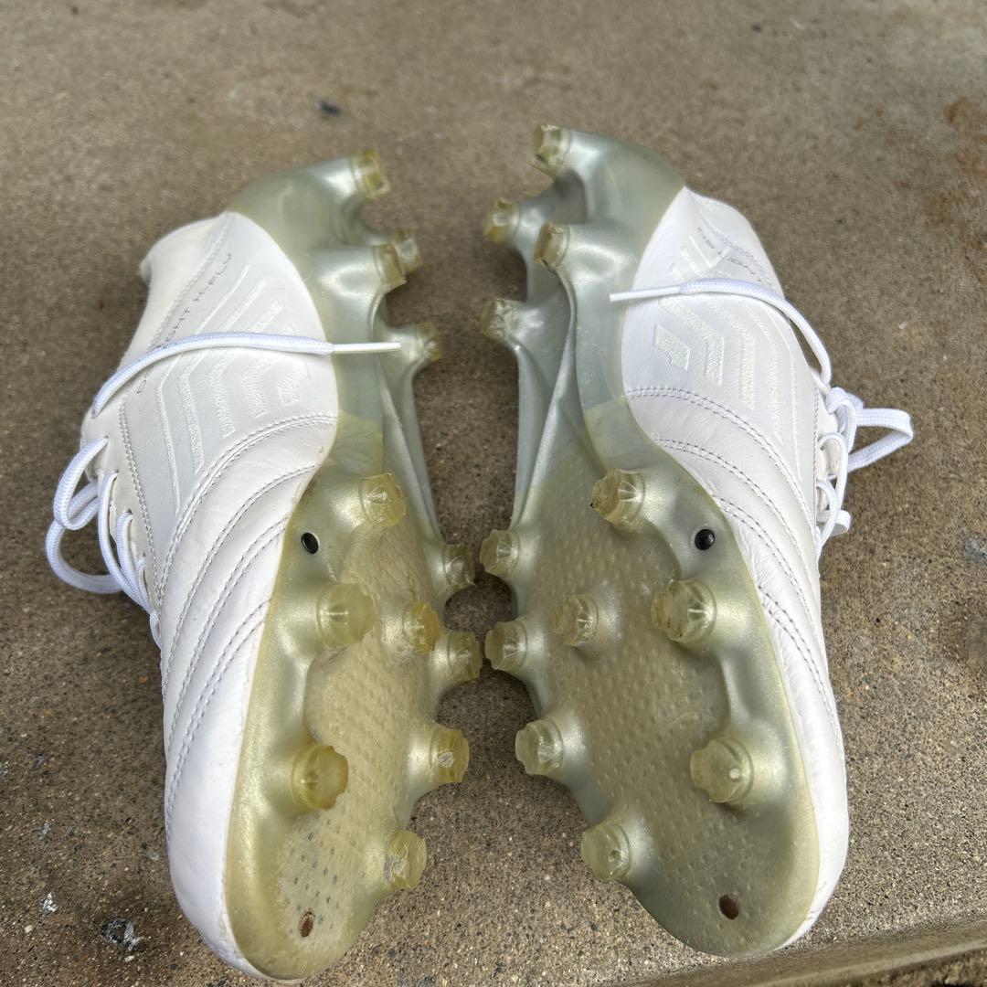 アシックス DS LIGHT ホワイト サッカーシューズ25.5センチ2足セット