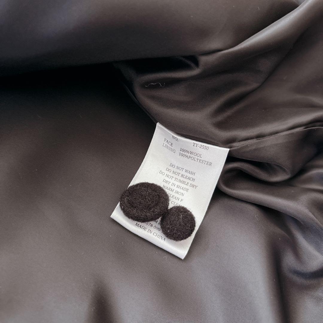 オオカミとフクロウ　オオカミと新しい朝と灯りと“がいとう” ウール　コート