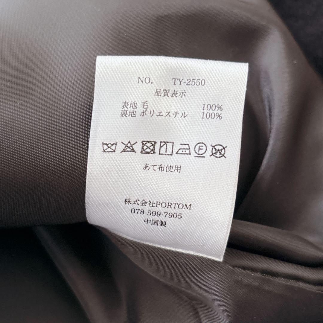 オオカミとフクロウ　オオカミと新しい朝と灯りと“がいとう” ウール　コート