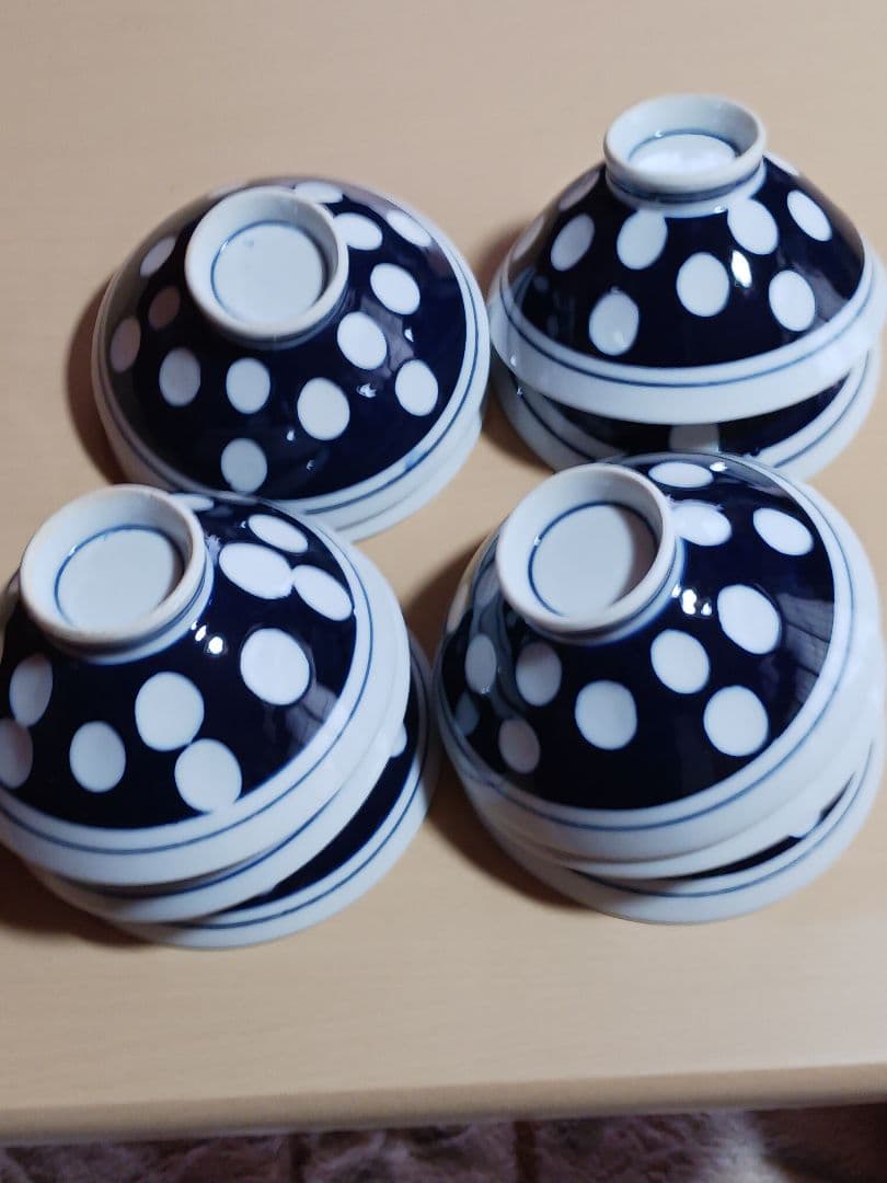 新品未使用(2) 昭和レトロ時代御飯茶碗50客