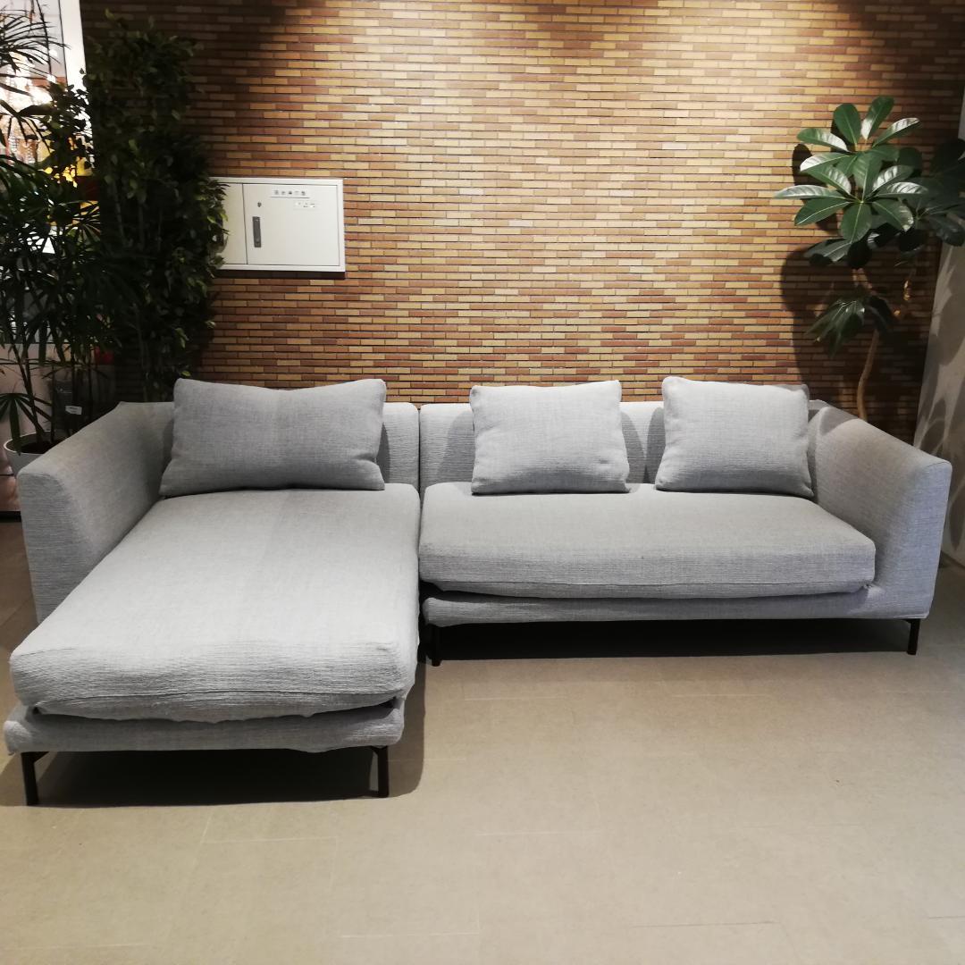 美品♠IDC大塚家具　アビタモーダ　ルイズ　Ｌ字ソファ